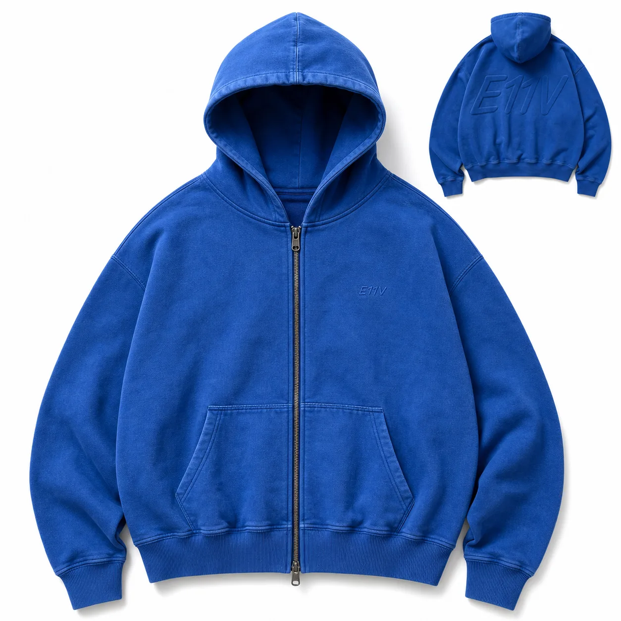 Heavyweight Vintage Zip Hoodie