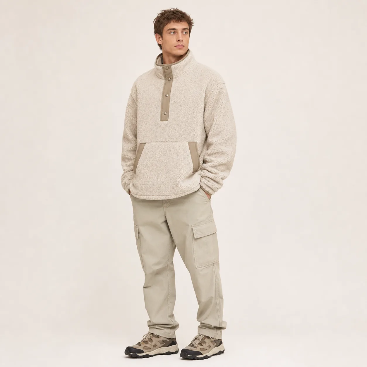 Snap Fleece Pullover